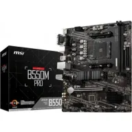 לוח אם MSI B550M PRO AM4, AMD B550, DDR4, PCI-E, VGA, HDMI, DP