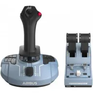 ערכת ג'ויסטיק,סיידסטיק ומצערת טיסה - Thrustmaster TCA Officer Pack Simulator Controller Airbus Edition למחשב