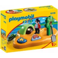אי הפיראטים 9119 Playmobil 1.2.3 