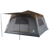 אוהל פתיחה מהירה ל-8 אנשים Guro Panorama V2 - אפור/חום