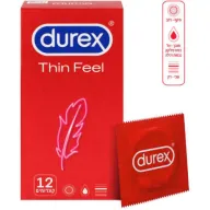 מארז קונדומים Durex Thin Feel - סך הכל 12 יחידות