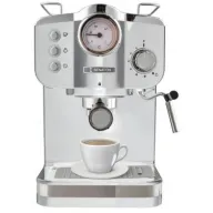מכונת קפה ביתית מקצועית Benaton BT-5013 1100W - צבע לבן