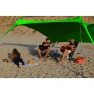 ציליית חוף 3X3 מ' רצועות בד - צבע ירוק NGL