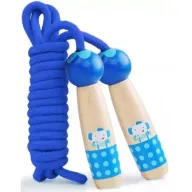 חבל קפיצה דילגית מעוצב לילדים - צבע כחול SALSPORT 
