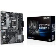 לוח אם ASUS PRIME B560M-K LGA1200 Intel B560 DDR4 2xPCI-E VGA HDMI