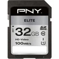 כרטיס זיכרון PNY Elite SDHC 32GB Class-10 UHS-1 U1 P-SD32GU1100EL-GE