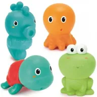 מארז 8 חלקי צעצוע חיות ים לאמבטיה Infantino 