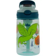בקבוק שתיה לילדים 414 מ''ל Contigo Cleanable - צבע ירוק דרקון