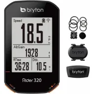 באנדל מחשב אופניים + רצועת דופק וחיישן קיידנס Bryton Rider 320T Bike GPS