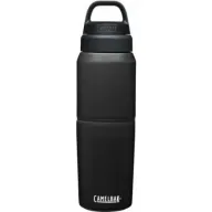 בקבוק שתייה תרמי עם כוס 2 ב-1 500 מ''ל + 350 מ''ל Camelbak Multibev - צבע שחור