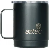 כוס תרמית מפלדת אל חלד 350 מ''ל Aztec  - צבע שחור