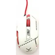 עכבר גיימינג Wesdar GM2 - צבע לבן/אדום