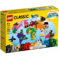 קוביות בנייה מסביב לעולם 950 חלקים 11015 LEGO Classic