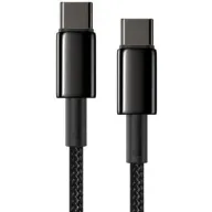 כבל USB Type-C ל-USB Type-C באורך 1 מטר Baseus Tungsten - צבע שחור