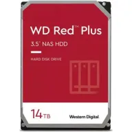 כונן קשיח Western Digital Red Plus NAS 14TB 512MB 7200RPM SATA III WD140EFGX