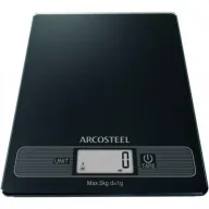 משקל מטבח דיגיטלי 0-5 ק''ג Arcosteel  - צבע שחור