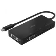 מציאון ועודפים - מתאם וידאו Belkin USB Type-C To HDMI+DP+VGA+DVI