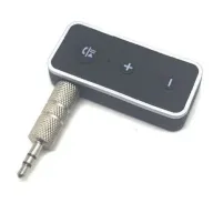 מציאון ועודפים - מקלט Bluetooth 5 מיני לאוזניות ורמקולים עם חיבור 3.5 מ&apos;&apos;מ Gold Touch 