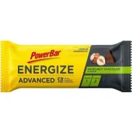 מארז 25 חטיפי אנרגיה 55 גר' בטעם שוקולד אגוזי לוז PowerBar ENERGIZE ADVANCED 