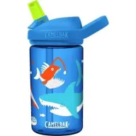 בקבוק שתייה לילדים 400 מ''ל CamelBak Eddy Kids Plus - צבע כחול זוהר בחושך
