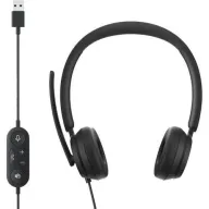 אוזניות בחיבור USB עם מיקרופון Microsoft Modern - דגם 6ID-00018 (אריזת Retail) - צבע שחור