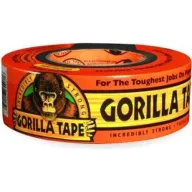 סרט הדבקה \ חבלה באורך באורך 32 מטר ו- 48 מ''מ רוחב Gorilla Tape - צבע שחור 