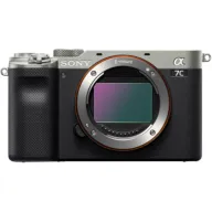 מצלמה דיגיטלית ללא מראה Sony Alpha 7C Full Frame Mirrorless - צבע כסוף / שחור - גוף בלבד