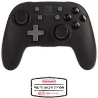 בקר משחק נאנו אלחוטי ל-Nintendo Switch מבית PowerA - שחור