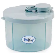 מחלק מנות לאבקת חלב עם 4 תאים Twigy - צבע כחול