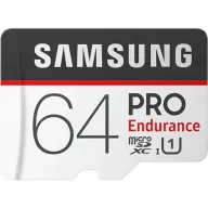 כרטיס זיכרון Samsung PRO Endurance Micro SDXC UHS-I MB-MJ64GA - נפח 64GB - עם מתאם SD