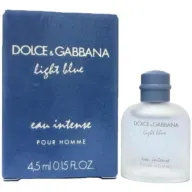 בושם לגבר 4.5 מ''ל Dolce & Gabbana Light Blue Eau Intense או דה פרפיום E.D.P