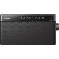 מציאון ועודפים - רדיו Sony ICF-306 AM/FM - צבע שחור
