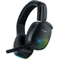 אוזניות גיימינג אלחוטיות Roccat Syn Pro Air 3D Audio - צבע שחור