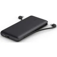סוללת גיבוי ניידת Belkin Boost Charge Plus 10000mAh USB Type-C/Lightning- צבע שחור