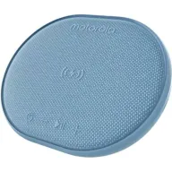משטח טעינה אלחוטית עם רמקול מובנה Motorola Sonic Charge 500 - צבע כחול