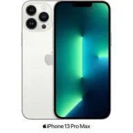 אייפון Apple iPhone 13 Pro Max 128GB - צבע כסוף - שנה אחריות יבואן רשמי - ללא מטען וללא אוזניות
