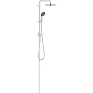 מוט פינוק עם ראש מקלחת עגול ומתג GROHE דגם Vitalio Start System 210 Flex - צבע כרום