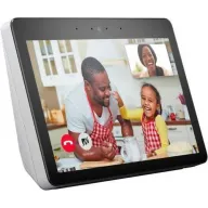 מסך חכם Echo Show (דור 2) עם צג באיכות HD בגודל 10.1 אינץ' עם מצלמה 5MP מבית Amazon - צבע לבן/שחור