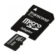 כרטיס זכרון Transcend Premium Micro SDHC UHS-I TS32GUSDU1 - נפח 32GB