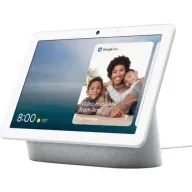 מסך חכם Nest Hub Max עם צג HD בגודל 10 אינץ' ומצלמה קדמית של 6.5MP מבית Google - צבע לבן