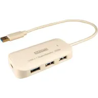 מפצל USB3.1 עם 3 יציאות USB-A ויציאת STLab USB-C 