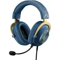 אוזניות גיימרים גרסת Logitech G Pro X League of Legends - כחול