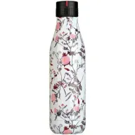 בקבוק תרמי 500 מ''ל Bottle'up מבית Les Artistes - פרחים ורודים