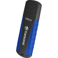 זיכרון נייד Transcend JetFlash 810 Rugged USB 3.1 - דגם TS128GJF810 - נפח 128GB - צבע שחור / כחול