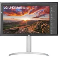 מסך מחשב LG 27UP850-W 27'' IPS 4K UHD VESA HDR400 USB-C - כסוף