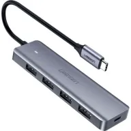 מתאם USB-C ל-4 יציאות USB-A3.0 מבית UGREEN 