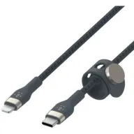 כבל סיליקון קלוע Lightning ל-USB-C מאושר MFI באורך 3 מטר Belkin Boost Charge צבע כחול