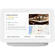 מסך חכם Nest Hub עם צג בגודל 7 אינץ' מבית Google דור שני - צבע לבן