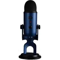 מציאון ועודפים - מיקרופון Blue Yeti למחשב ברמת שידור מקצועית בחיבור USB - צבע כחול כהה