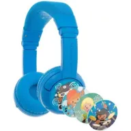 מציאון ועודפים - אוזניות אלחוטיות לילדים BuddyPhones Play+ Wireless Bluetooth צבע כחול